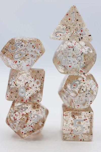 Little Stars RPG Dice Set Plastic Dice Foam Brain Games