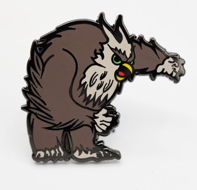Monster Index Pin - Owl Bear Enamel Pin Foam Brain Games