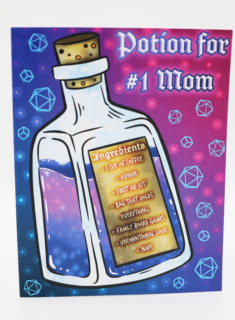 Mothers Day Card - Potion Greeting Card Foam Brain Games