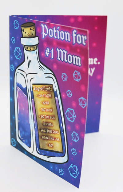 Mothers Day Card - Potion Greeting Card Foam Brain Games
