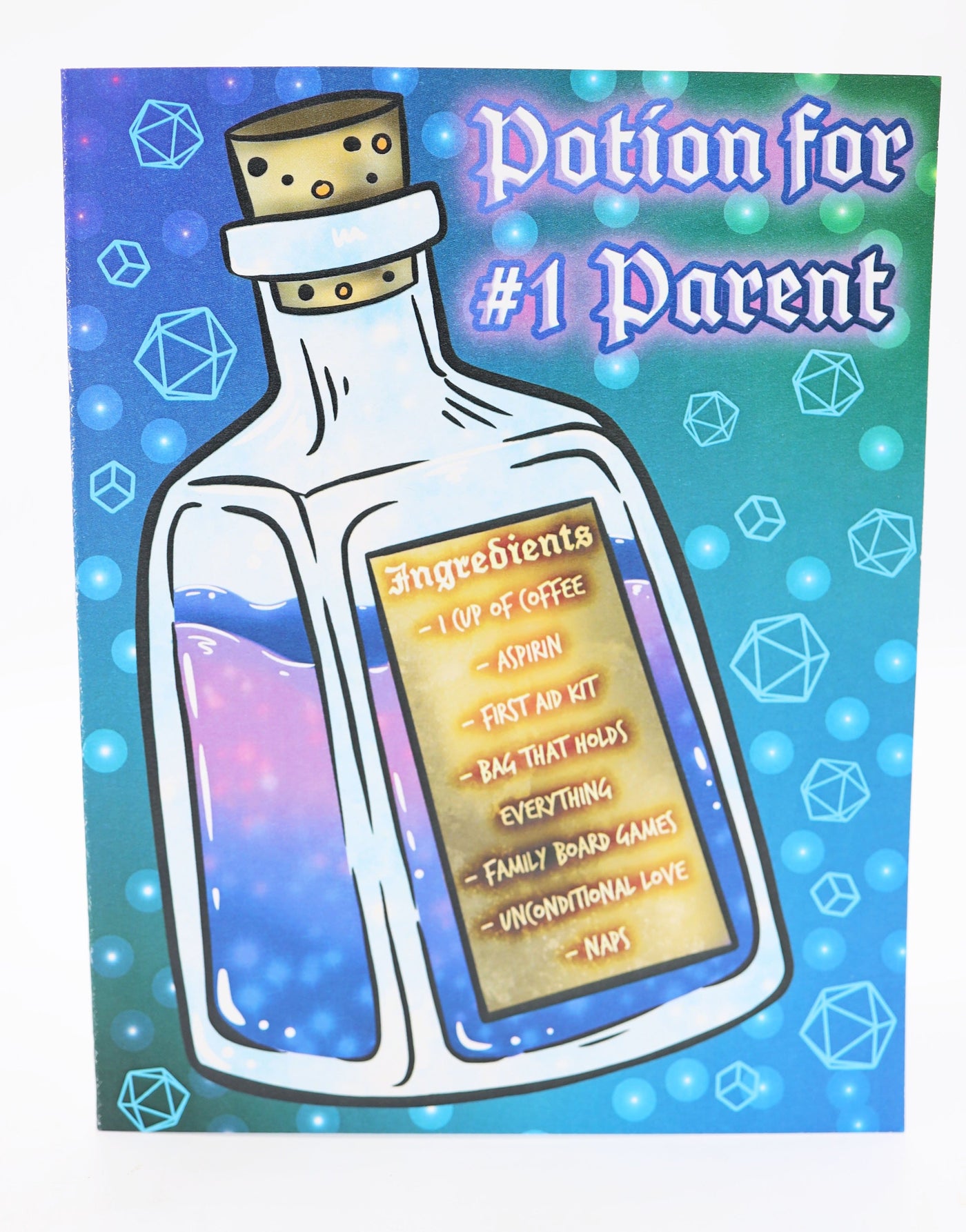 Parents Day Card - Potion Greeting Card Foam Brain Games