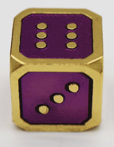 12mm Metal Pip D6 Dice Metal Dice Foam Brain Games