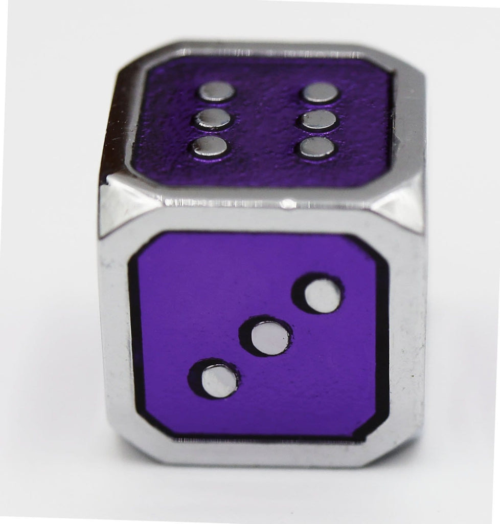 12mm Metal Pip D6 Dice Metal Dice Foam Brain Games