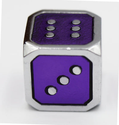 12mm Metal Pip D6 Dice Metal Dice Foam Brain Games